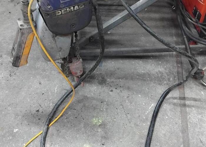 Grajewo ogłoszenia: Sprzedam wciągarkę elektryczną firmy Demag 500kg.