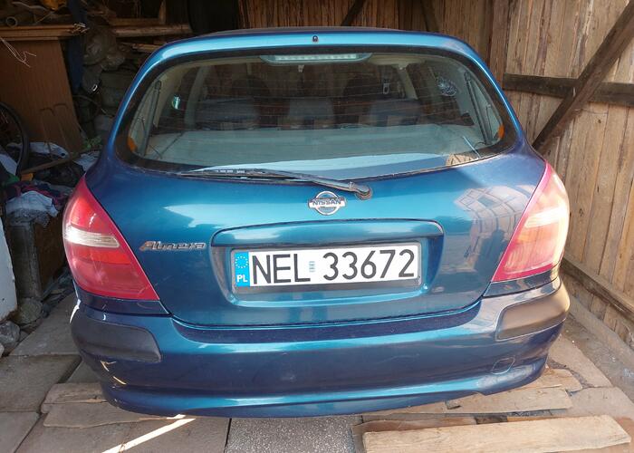 Grajewo ogłoszenia: Sprzedam fajny niebieski samochodzik Nissan Almera który jest w...